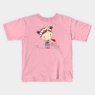 Cute Ladybug Kids T-Shirt